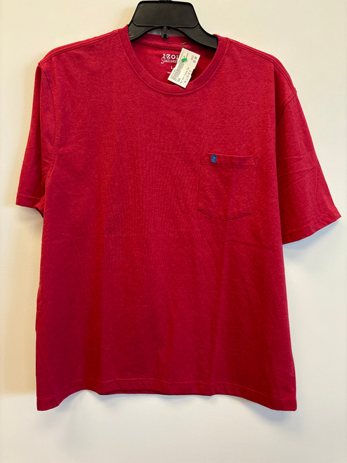Vist Large View of Product Image Which is Used Izod Mens Short Sleeve Top L/16-16.5