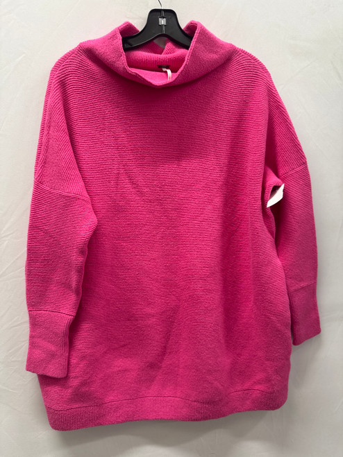 Used NWT Hot Pink Free People Ottoman Sweater S-4/6 60137-S000062886