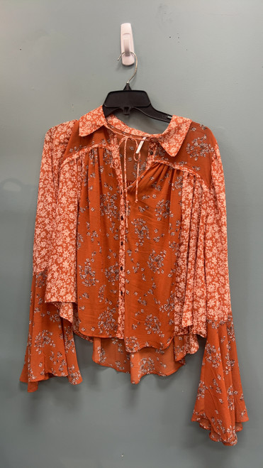 Vist Large View of Product Image Which is Used Free People Long Sleeve Top L-12/14