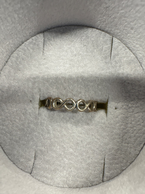 Vist Large View of Product Image Which is Used Infinity Pandora Ring