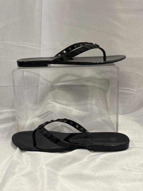 Used Tory Burch Flip Flops 7 60067-S000743214 Vist Large View of Product Image Which is Used Tory Burch Flip Flops 7
