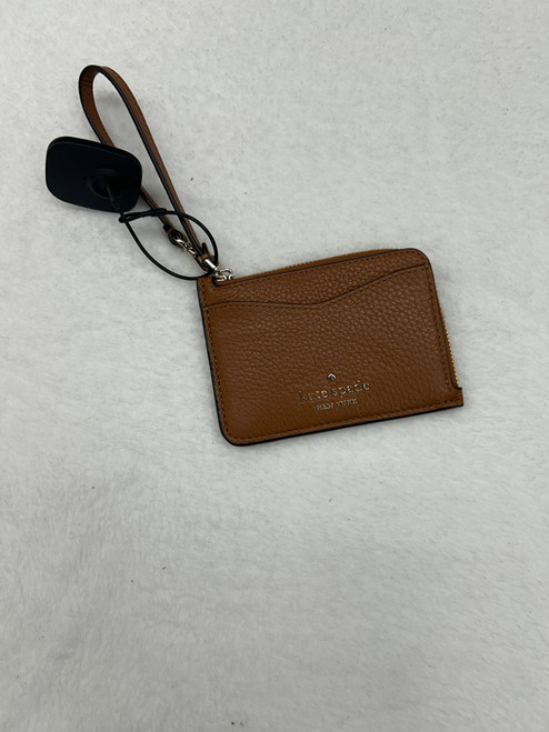Vist Large View of Product Image Which is Used Kate Spade New York Leather Wristlet