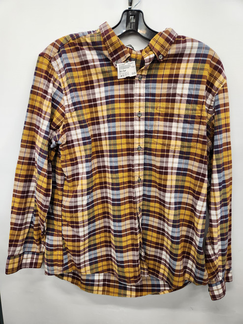Vist Large View of Product Image Which is Used Eddie Bauer Mens Long Sleeve Top XL/17-17.5