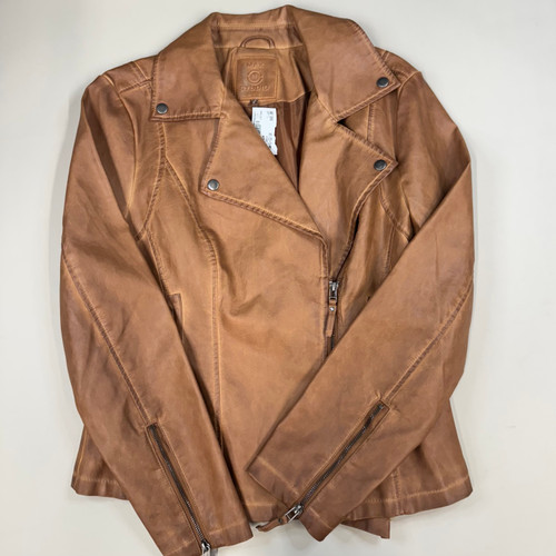 Vist Large View of Product Image Which is Used Max Studio Leather Jacket L-12/14 60006-S001097216