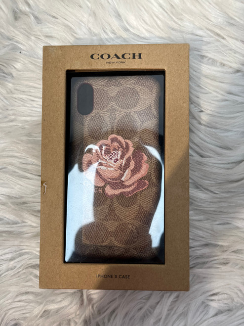 Used Coach IPhone X case 60132-S000096838