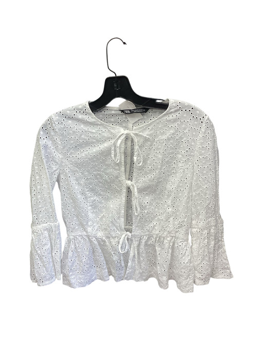Vist Large View of Product Image Which is Used Zara Short Sleeve Top XS-0/2