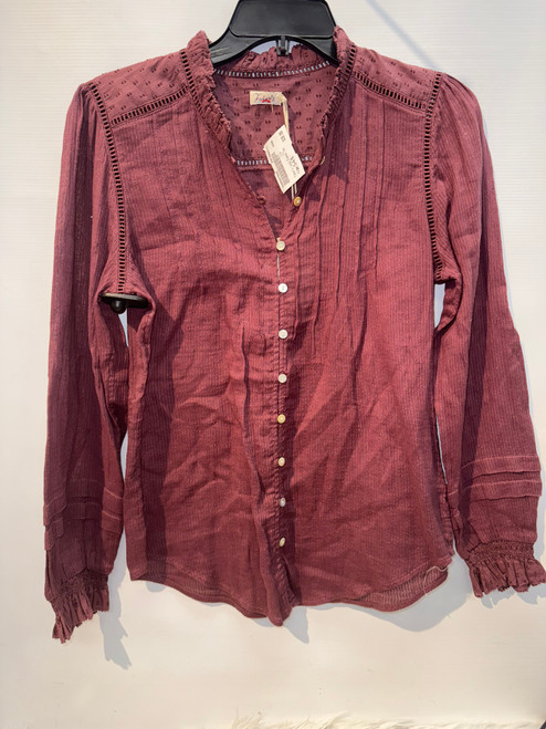 Vist Large View of Product Image Which is Used Faherty Long Sleeve Top S-4/6 60132-S000097038