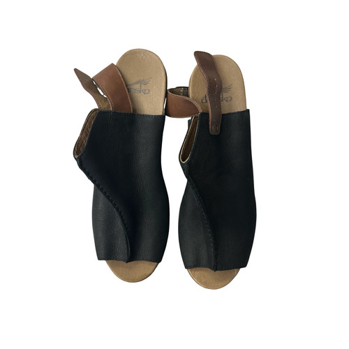 Vist Large View of Product Image Which is Used Dansko Wedge Sandals 9.5