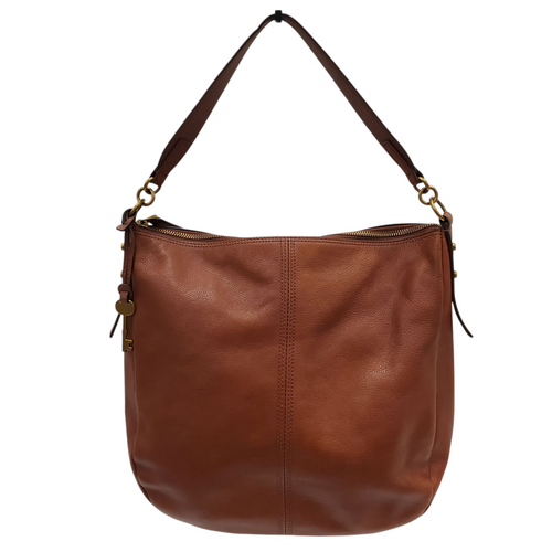 Used Fossil Leather Handbag 60098-S000121001