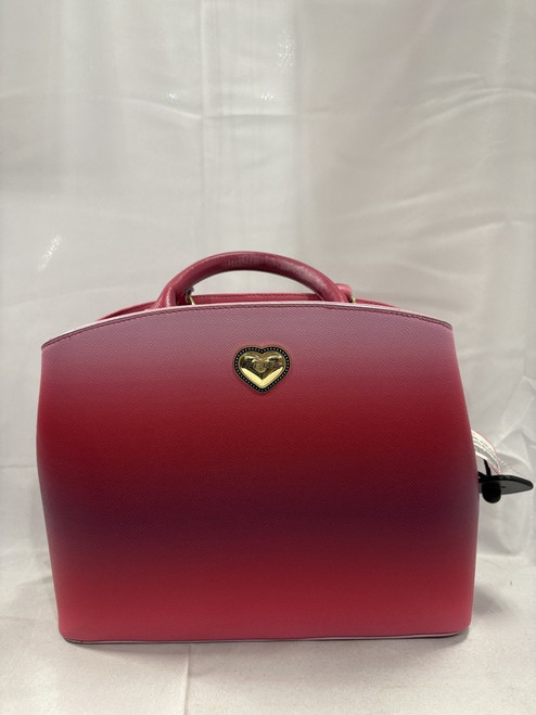 Vist Large View of Product Image Which is Used Betsey Johnson Large Leather Handbag