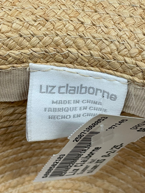 Used Liz Claiborne Summer Hat XS 0-2/25-26 60053-S000582103 Vist Large View of Product Image Which is Used Liz Claiborne Summer Hat XS 0-2/25-26