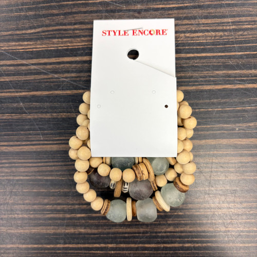 Vist Large View of Product Image Which is Used Twine + Twig Bracelet Set