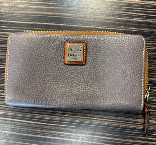 Vist Large View of Product Image Which is Used Dooney & Bourke Small Leather Handbag
