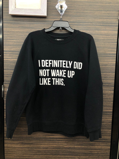 Vist Large View of Product Image Which is Used Brunette The Label Sweatshirt M-8/10