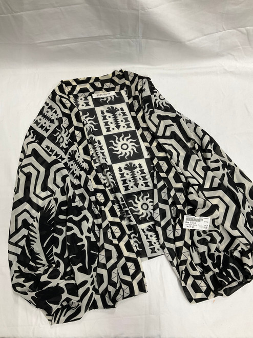 Vist Large View of Product Image Which is Used Rose & Olive Lightweight Sweater F 3X-22