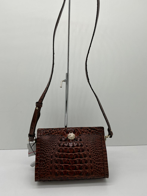 Vist Large View of Product Image Which is Used Brahmin Large Leather Handbag 60126-S000382185