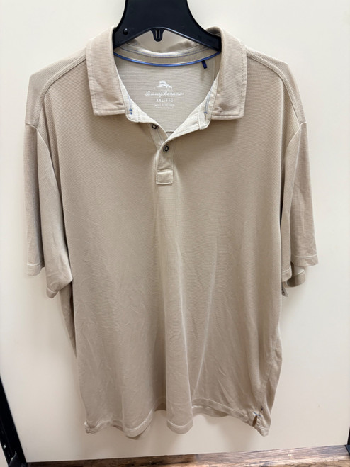 Vist Large View of Product Image Which is Used Tommy Bahama Mens Short Sleeve Top 2X/18-18.5