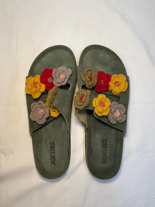 Vist Large View of Product Image Which is Used Muk Luks Sandals 10 60045-S000757758