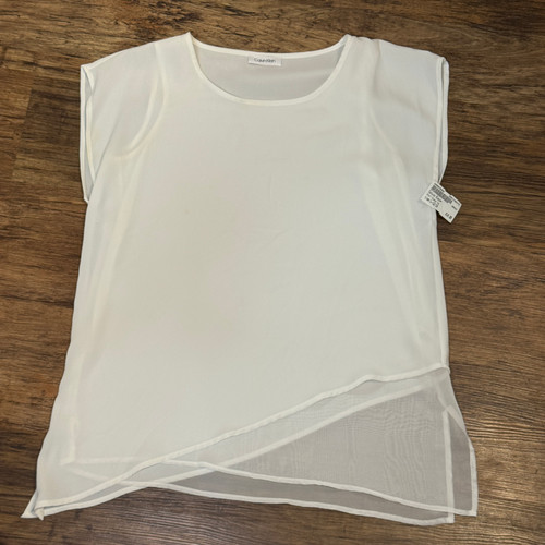 Vist Large View of Product Image Which is Used Calvin Klein Short Sleeve Top L-12/14