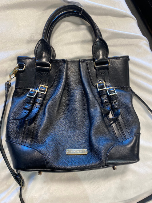 Vist Large View of Product Image Which is Used Burberry Small Leather Handbag 60100-S000280933