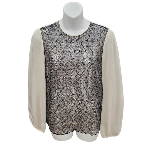 Vist Large View of Product Image Which is Used Carolina Herrera Long Sleeve Top XS-0/2