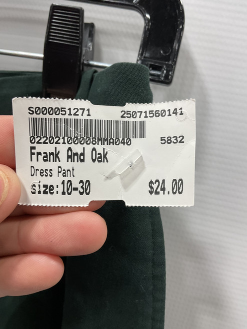 Vist Large View of Product Image Which is Used Frank And Oak Dress Pant 10-30