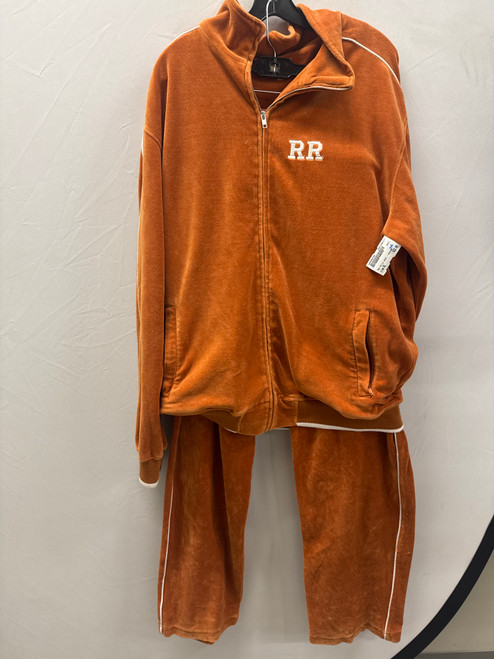 Used Orange Velour Sweatvocado  Mens Active Jacket/Tracksuit XL 60137-S000064165