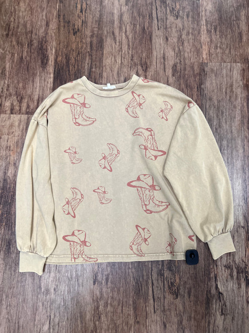 Used Easel Long Sleeve Top S-4/6 60043-S000873704