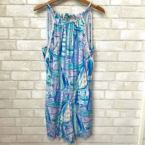 Vist Large View of Product Image Which is Used Lilly Pulitzer Romper M-8/10 60059-S000805244