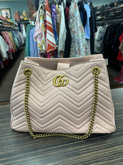 Used Gucci Xlarge Leather Handbag 60031-S000761067