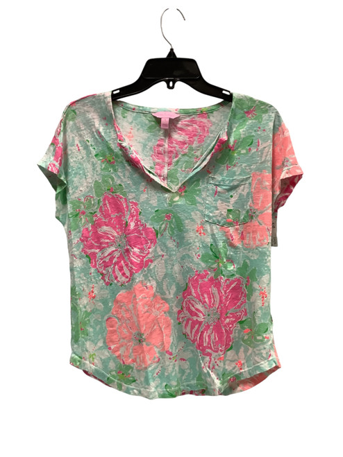 Used Lilly Pulitzer Short Sleeve Top S-4/6 60069-S000704339