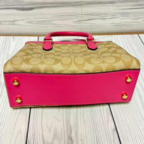 Used Coach Large Leather Handbag 60071-S000594399