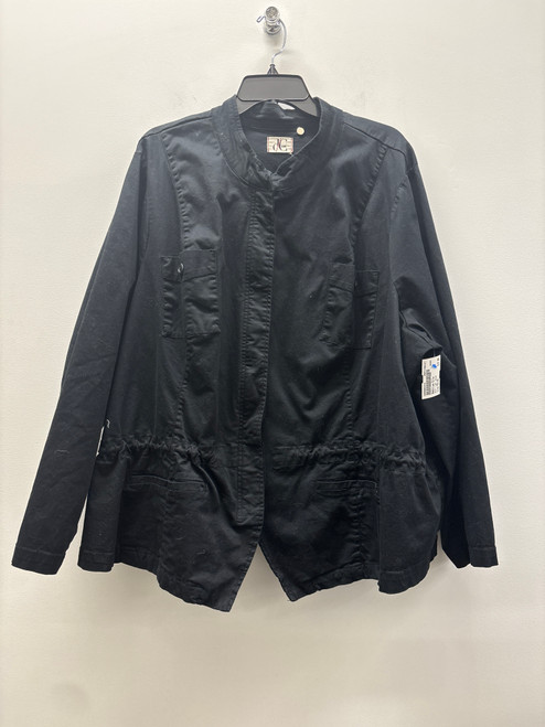 Vist Large View of Product Image Which is Used Plus Size Addition Elle Short Light Jacket 5X-26