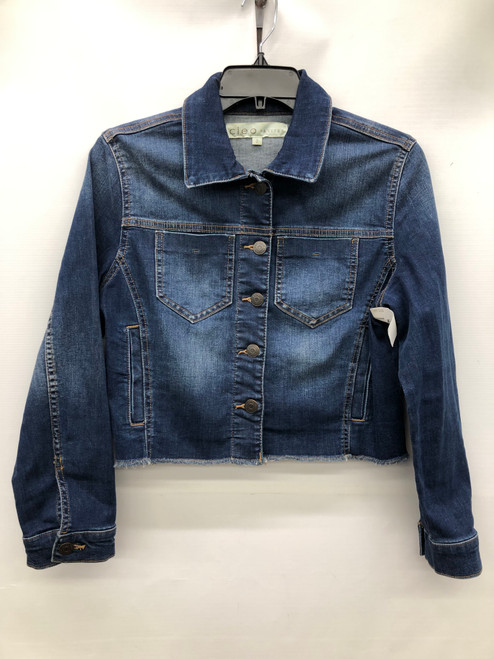 Vist Large View of Product Image Which is Used Cleo Denim Jacket S-4/6