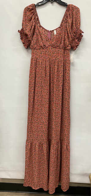 Vist Large View of Product Image Which is Used Pink Blush Long Dress F L-12/14