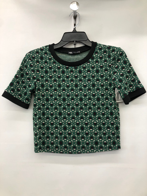 Vist Large View of Product Image Which is Used Zara Short Sleeve Top S-4/6 60124-S000162201