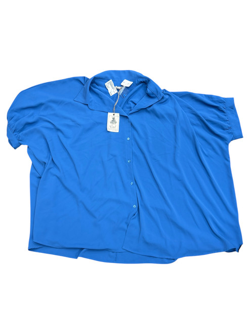 Vist Large View of Product Image Which is Used Easel Short Sleeve Top 2X-20 60032-S000634963