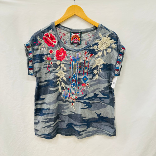 Vist Large View of Product Image Which is Used Johnny Was Short Sleeve Top S-4/6 60003-S000851198