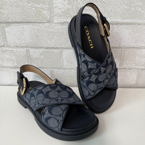 Vist Large View of Product Image Which is Used Coach Sandals 5.5 60059-S000806163