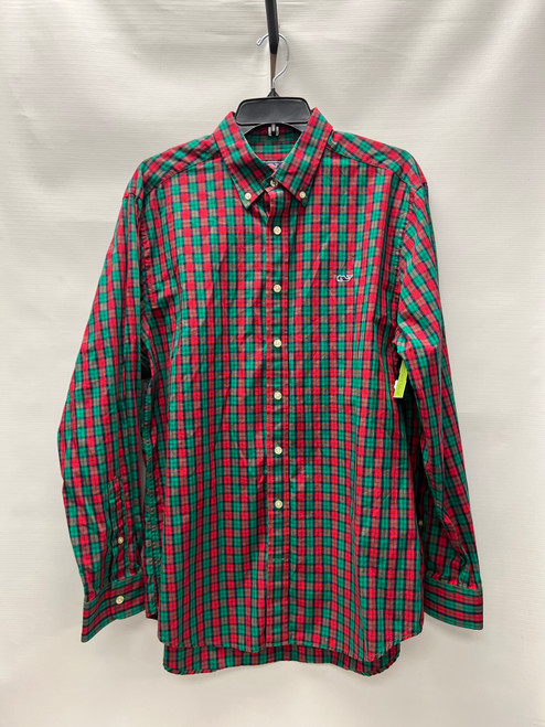 Vist Large View of Product Image Which is Used Vineyard Vines Mens Long Sleeve Top L/16-16.5