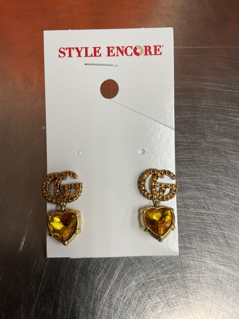Vist Large View of Product Image Which is Used Gucci earrings 60004-S000620812