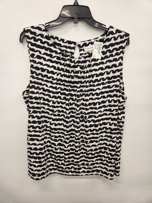 Vist Large View of Product Image Which is Used Calvin Klein Sleeveless Top 1X-18