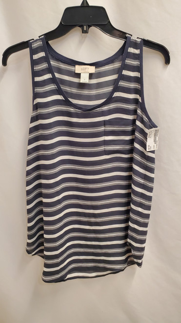 Vist Large View of Product Image Which is Used Loft Sleeveless Top S-4/6