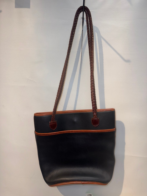 Used Brighton Large Leather Handbag 60132-S000099225 Vist Large View of Product Image Which is Used Brighton Large Leather Handbag