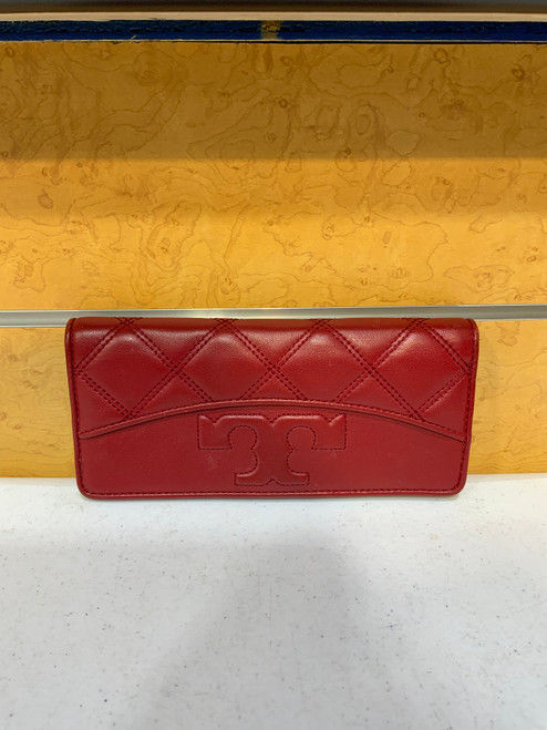 Used Tory Burch Leather Wallet 60126-S000383961
