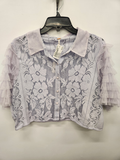 Used Free People Short Sleeve Top L-12/14 60027-S001350780