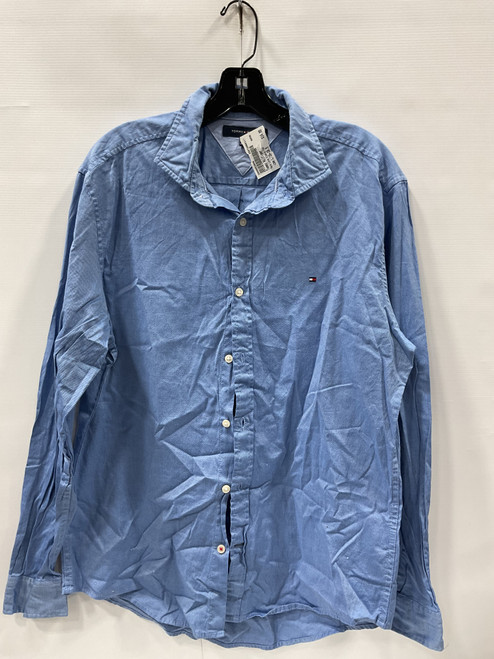 Vist Large View of Product Image Which is Used Tommy Hilfiger Mens Long Sleeve Top L/16-16.5