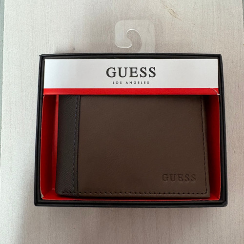 Vist Large View of Product Image Which is Used Guess Mens Leather Wallet 60093-S000356977