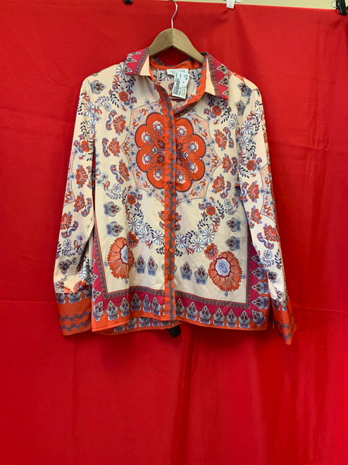 Vist Large View of Product Image Which is Used Rachel Zoe Long Sleeve Top P L-12/14 60009-S000580301