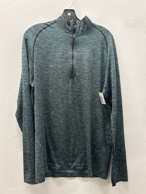 Used Green Lululemon Athletica Mens Active Long Sleeve L 60137-S000064715